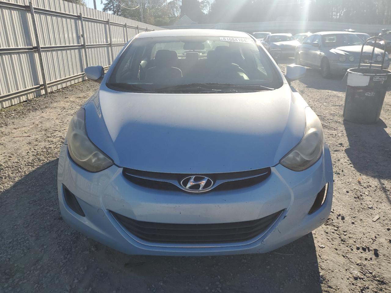 2013 Hyundai Elantra VIN KMHDH4AE3DU643402 Copart auction photo, vandalism / front end damage thumbnail 5