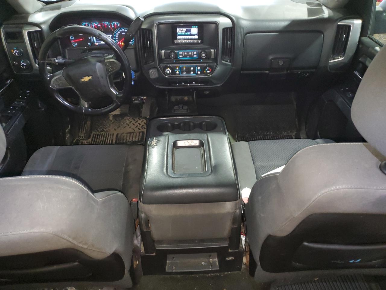 2014 Chevrolet Silverado VIN 3GCUKREC3EG143417 Copart auction photo, front end / undercarriage damage thumbnail 8