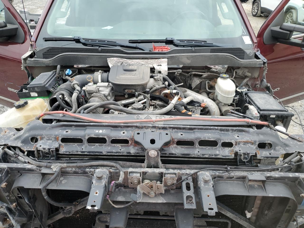 2016 Chevrolet Silverado VIN 1GC4K0C8XGF159628 Copart auction photo, front end damage thumbnail 12