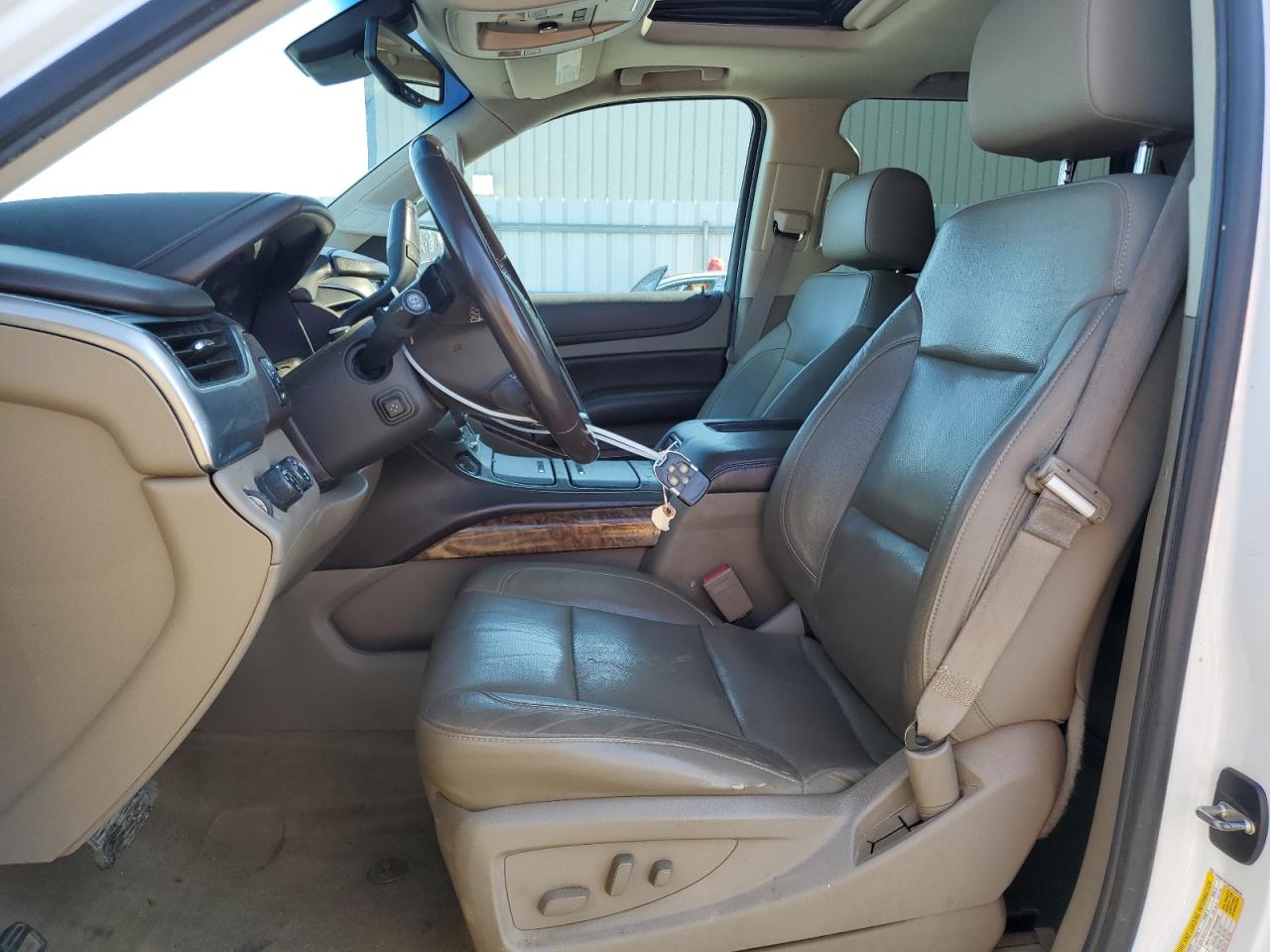 2015 Chevrolet Tahoe VIN 1GNSKCKC9FR666040 Copart auction photo, rear end damage thumbnail 7