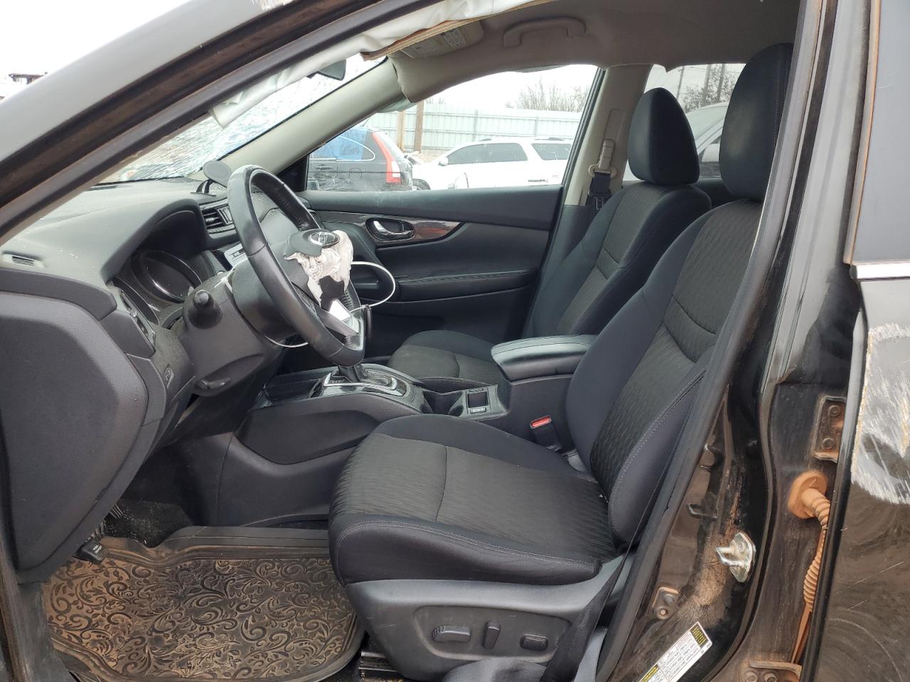 2017 Nissan Rogue VIN 5N1AT2MV8HC853006 Copart auction photo, all over damage thumbnail 7