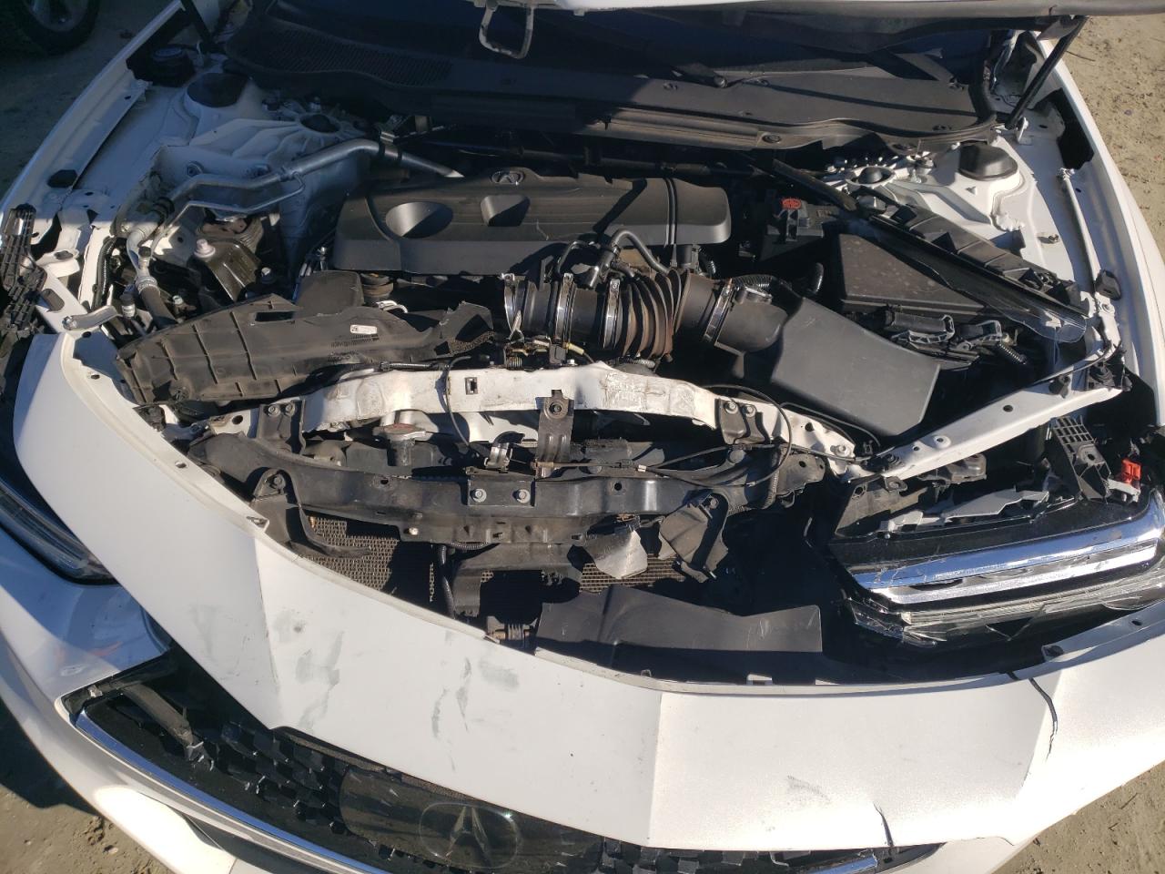 2021 Acura TLX VIN 19UUB6F67MA005384 Copart auction photo, front end / side damage thumbnail 12