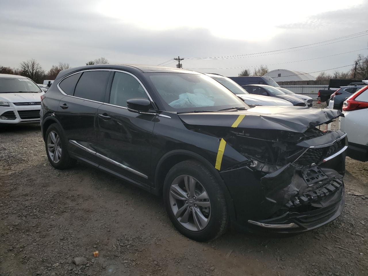 2024 Acura MDX VIN 5J8YE1H34RL030897 Copart auction photo, front end damage thumbnail 4