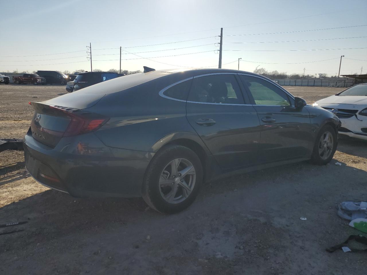 2023 Hyundai Sonata VIN KMHL24JA9PA318110 Copart auction photo, front end damage thumbnail 3