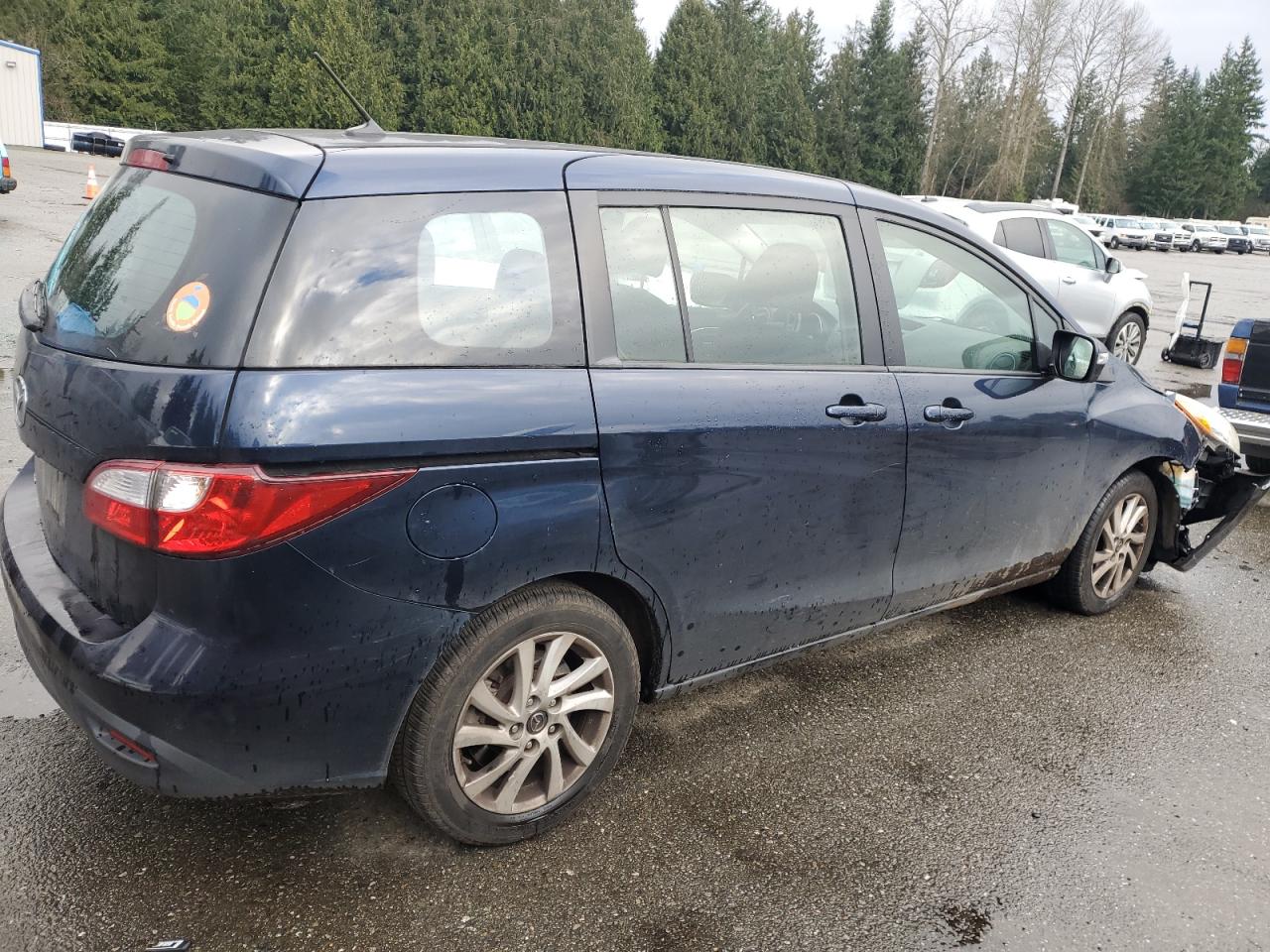 2014 Mazda 5 VIN JM1CW2BL8E0172184 Copart auction photo, front end damage thumbnail 3