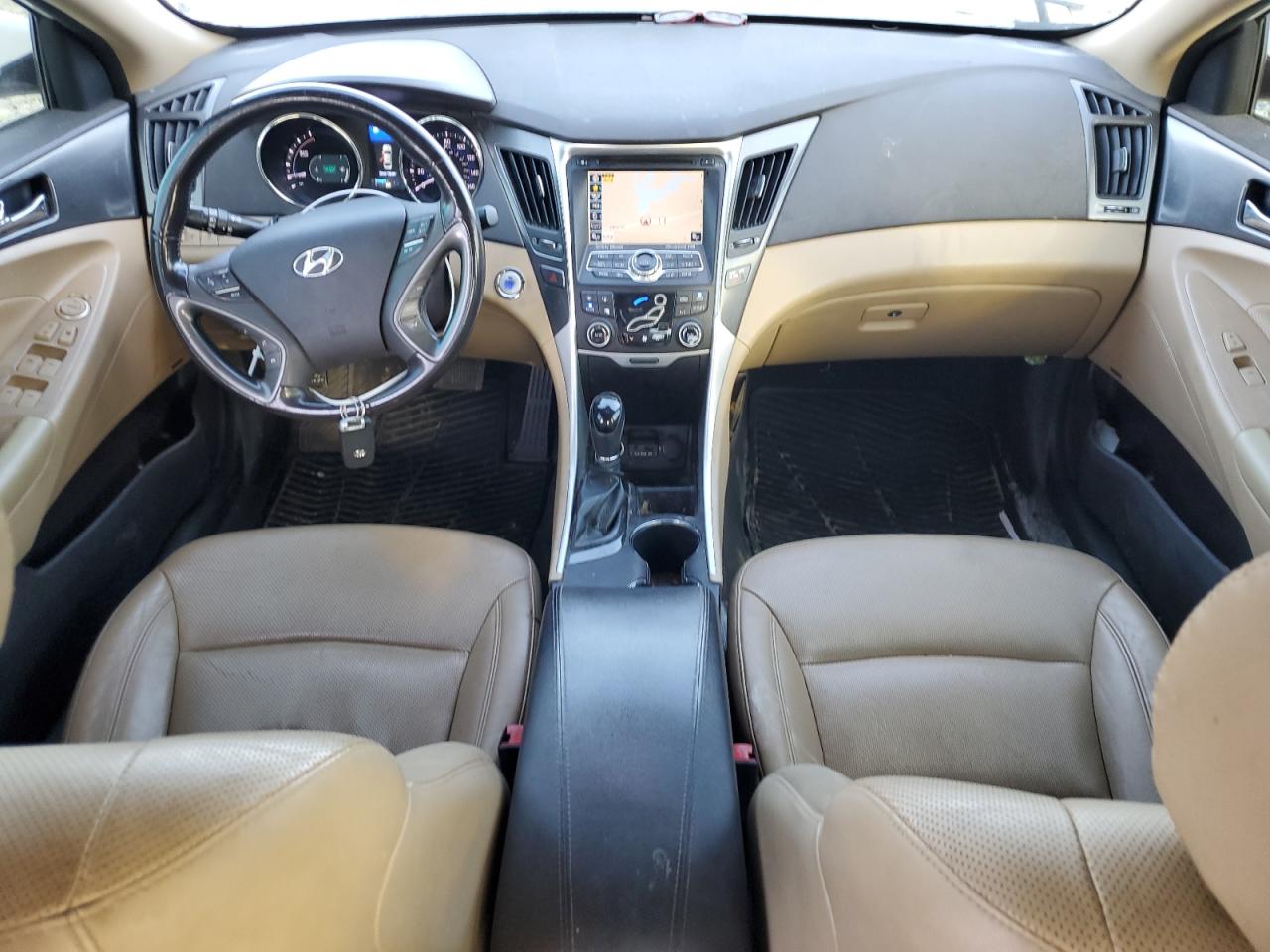 2015 Hyundai Sonata VIN KMHEC4A42FA123027 Copart auction photo, side / minor dent/scratches damage thumbnail 8