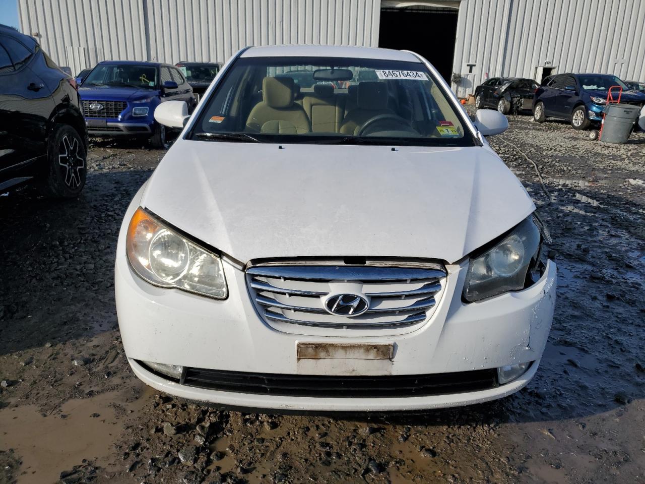 2010 Hyundai Elantra VIN KMHDU4AD5AU112412 Copart auction photo, front end / undercarriage damage thumbnail 5
