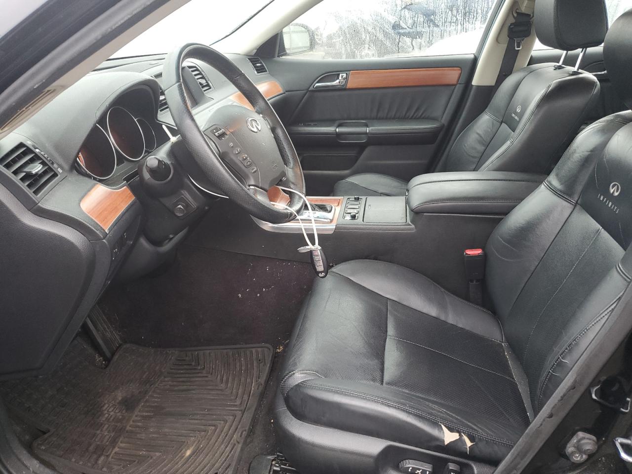 2007 Infiniti M VIN JNKAY01F97M459058 Copart auction photo, side damage thumbnail 7