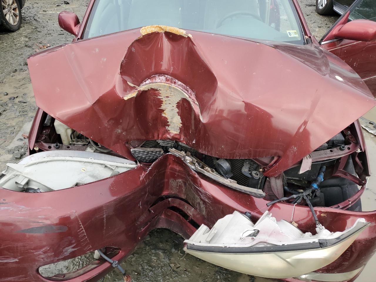 2004 Toyota Camry VIN 4T1BE30K94U342604 Copart auction photo, front end / side damage thumbnail 12