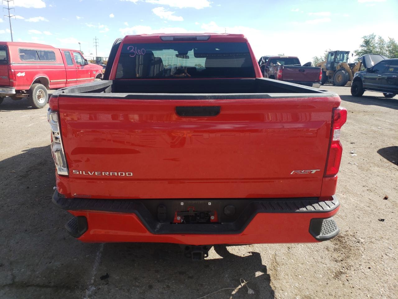 2023 Chevrolet Silverado VIN 2GCUDEED1P1114795 Copart auction photo, side / undercarriage damage thumbnail 6
