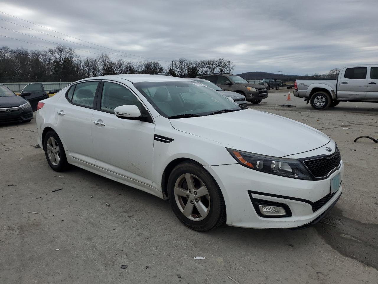2015 KIA Optima VIN 5XXGM4A76FG512374 Copart auction photo, mechanical damage thumbnail 4