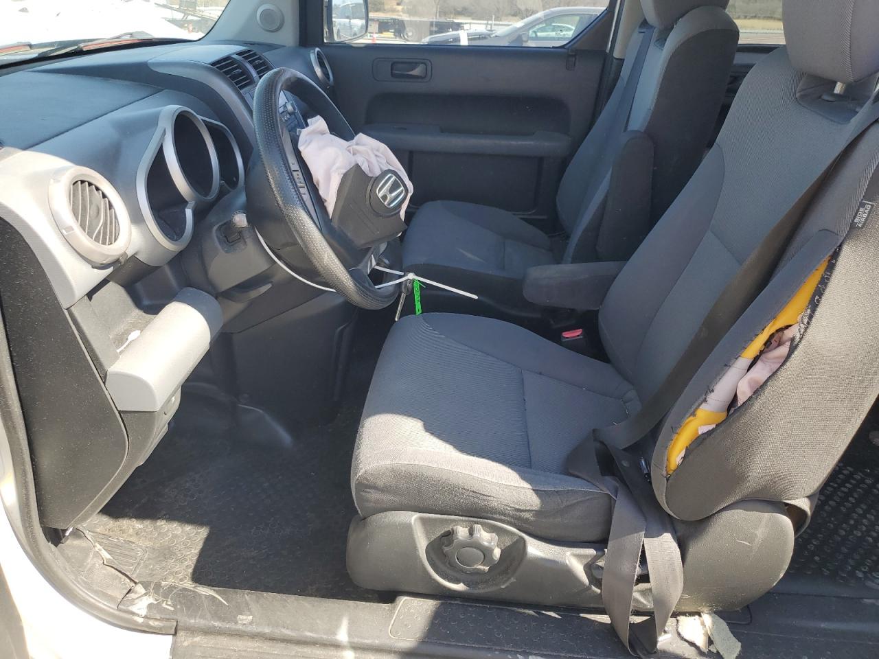 2007 Honda Element VIN 5J6YH18777L011065 Copart auction photo, front end / side damage thumbnail 7