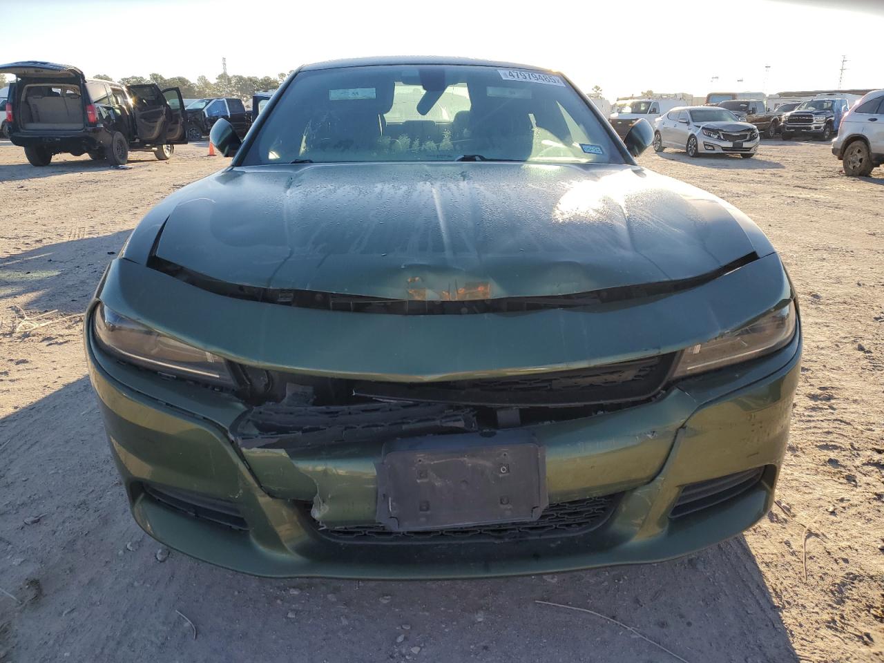 2019 Dodge Charger VIN 2C3CDXBG4KH593353 Copart auction photo, front end / minor dent/scratches damage thumbnail 5