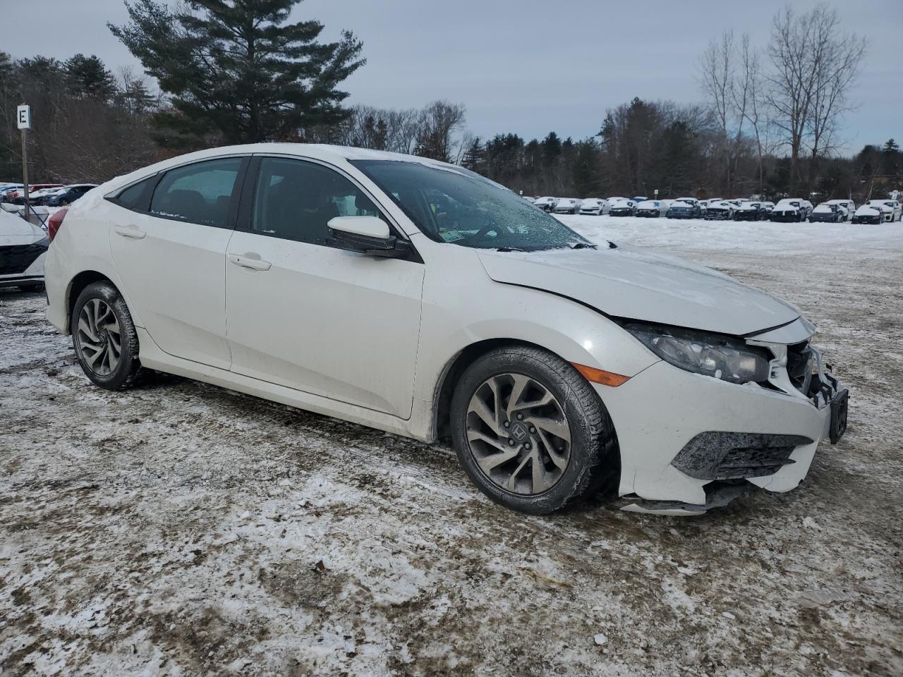 2016 Honda Civic VIN 19XFC2F75GE240860 Copart auction photo, front end damage thumbnail 4