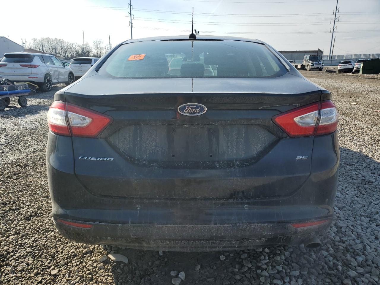 2016 Ford Fusion VIN 1FA6P0H76G5133338 Copart auction photo, front end / side damage thumbnail 6