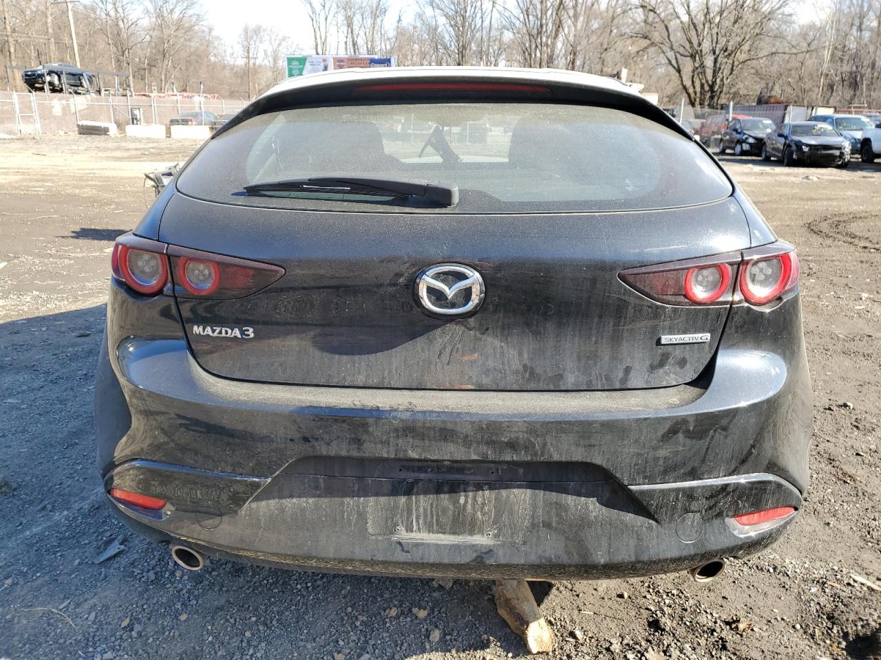 2021 Mazda 3 VIN JM1BPAKL1M1314483 Copart auction photo, front end / side damage thumbnail 6