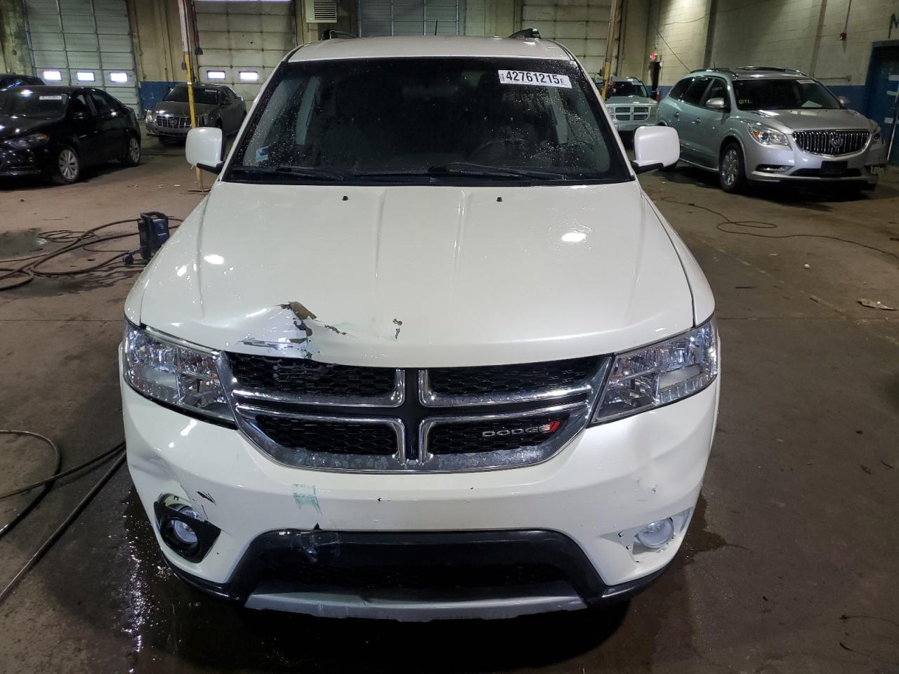 2013 Dodge Journey VIN 3C4PDCBG4DT712227 Copart auction photo, front end damage thumbnail 5
