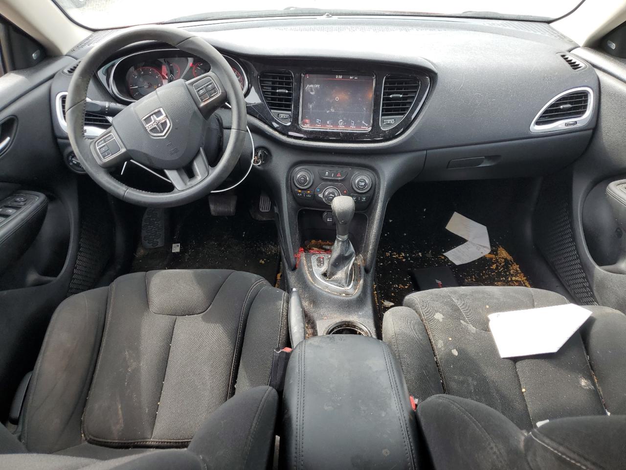 2013 Dodge Dart VIN 1C3CDFBA4DD344461 Copart auction photo, undercarriage / side damage thumbnail 8