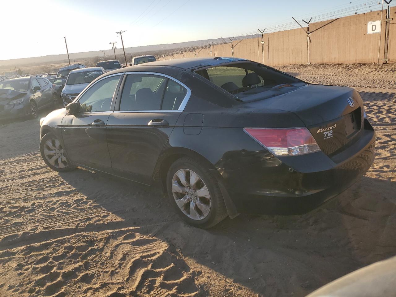 2010 Honda Accord VIN 1HGCP2F81AA023978 Copart auction photo, vandalism damage thumbnail 2