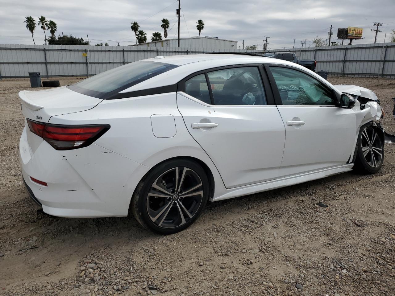 2022 Nissan Sentra VIN 3N1AB8DV8NY232803 Copart auction photo, front end / minor dent/scratches damage thumbnail 3