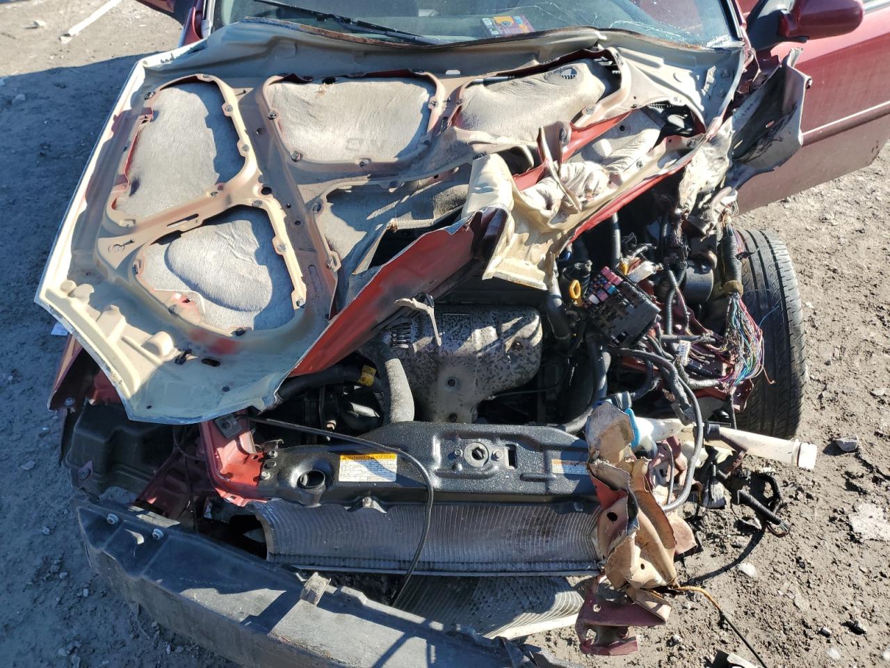 2005 Suzuki Forenza VIN KL5JD56Z55K196241 Copart auction photo, front end damage thumbnail 12