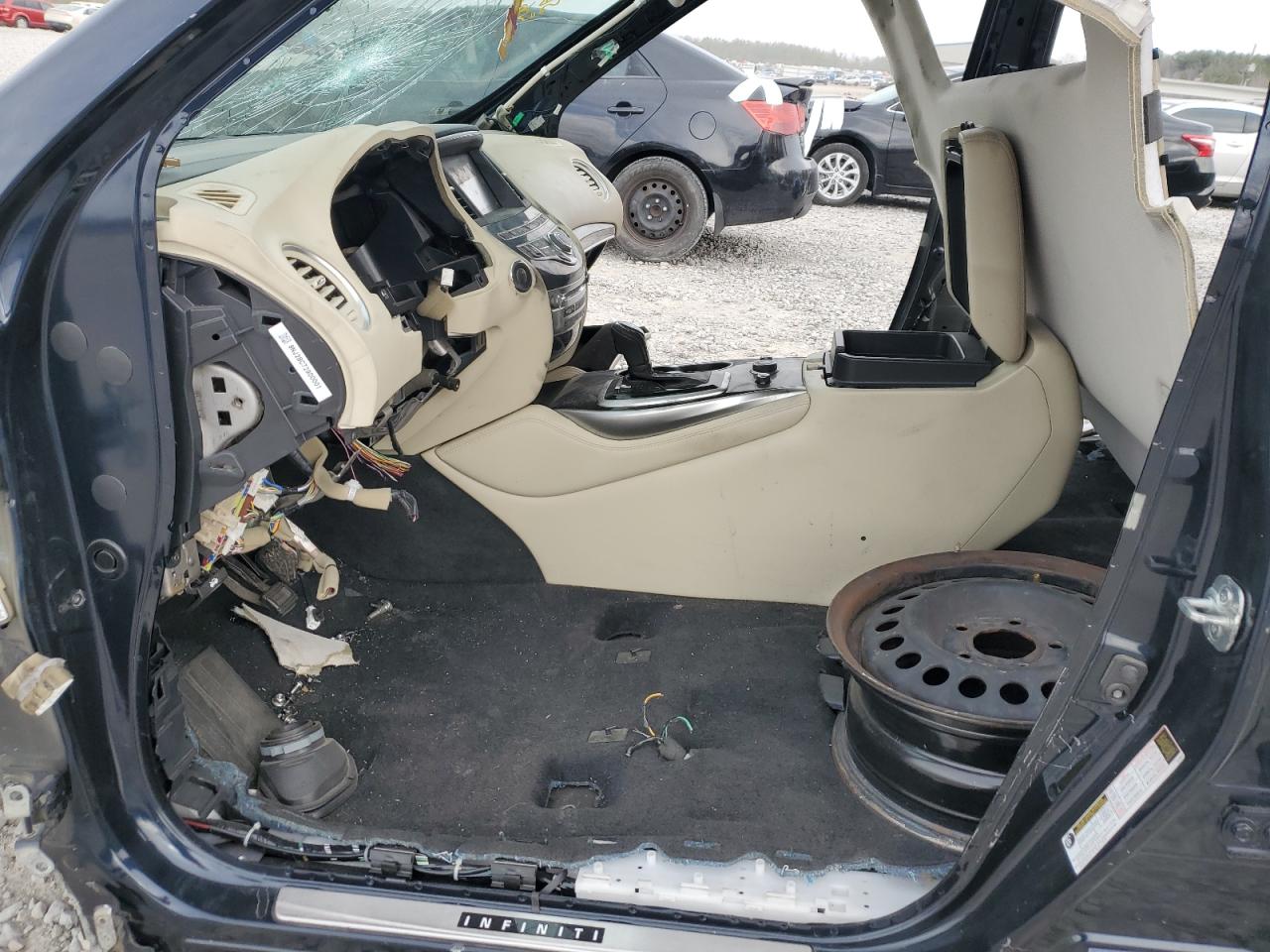 2018 Infiniti QX60 VIN 5N1DL0MM0JC506820 Copart auction photo, stripped damage thumbnail 7
