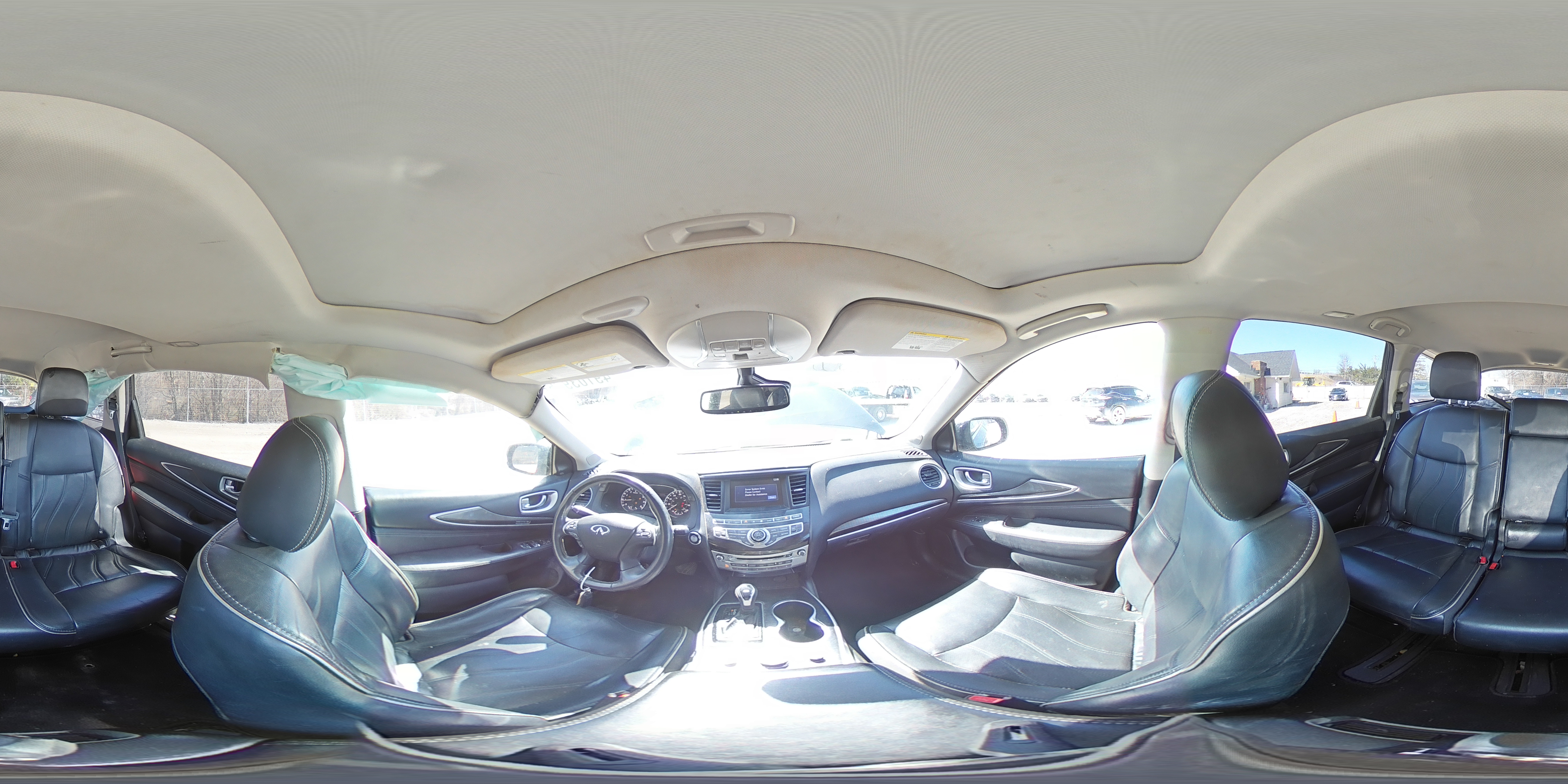 2020 Infiniti QX60 VIN 5N1DL0MM8LC508530 Copart auction photo, front end / side damage thumbnail 14