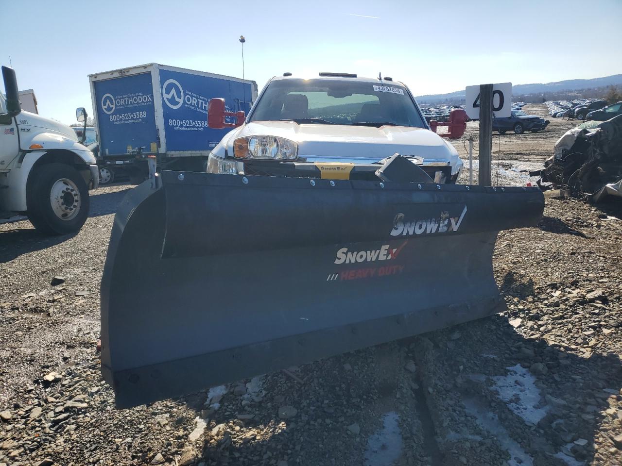 2014 Chevrolet Silverado VIN 1GC4K0C87EF148177 Copart auction photo, front end / side damage thumbnail 5