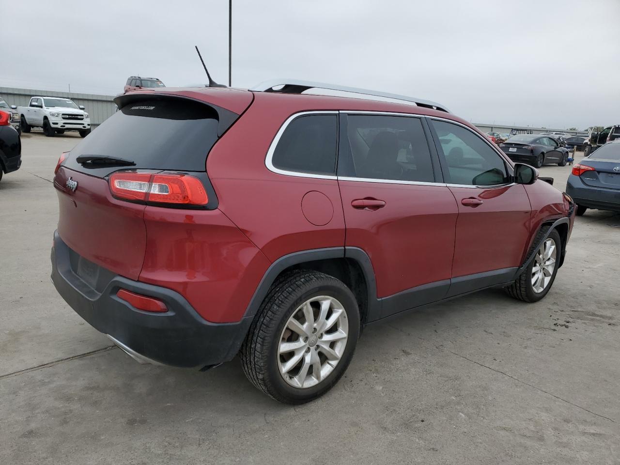 2015 Jeep Grand Cherokee VIN 1C4PJLDS4FW701901 Copart auction photo, front end damage thumbnail 3