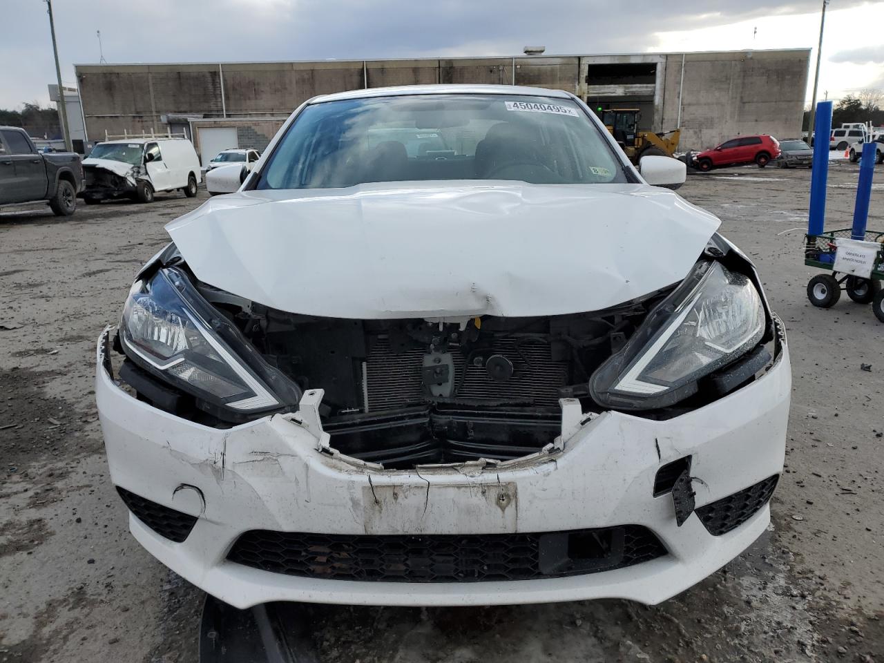 2019 Nissan Sentra VIN 3N1AB7AP4KY320839 Copart auction photo, front end damage thumbnail 5
