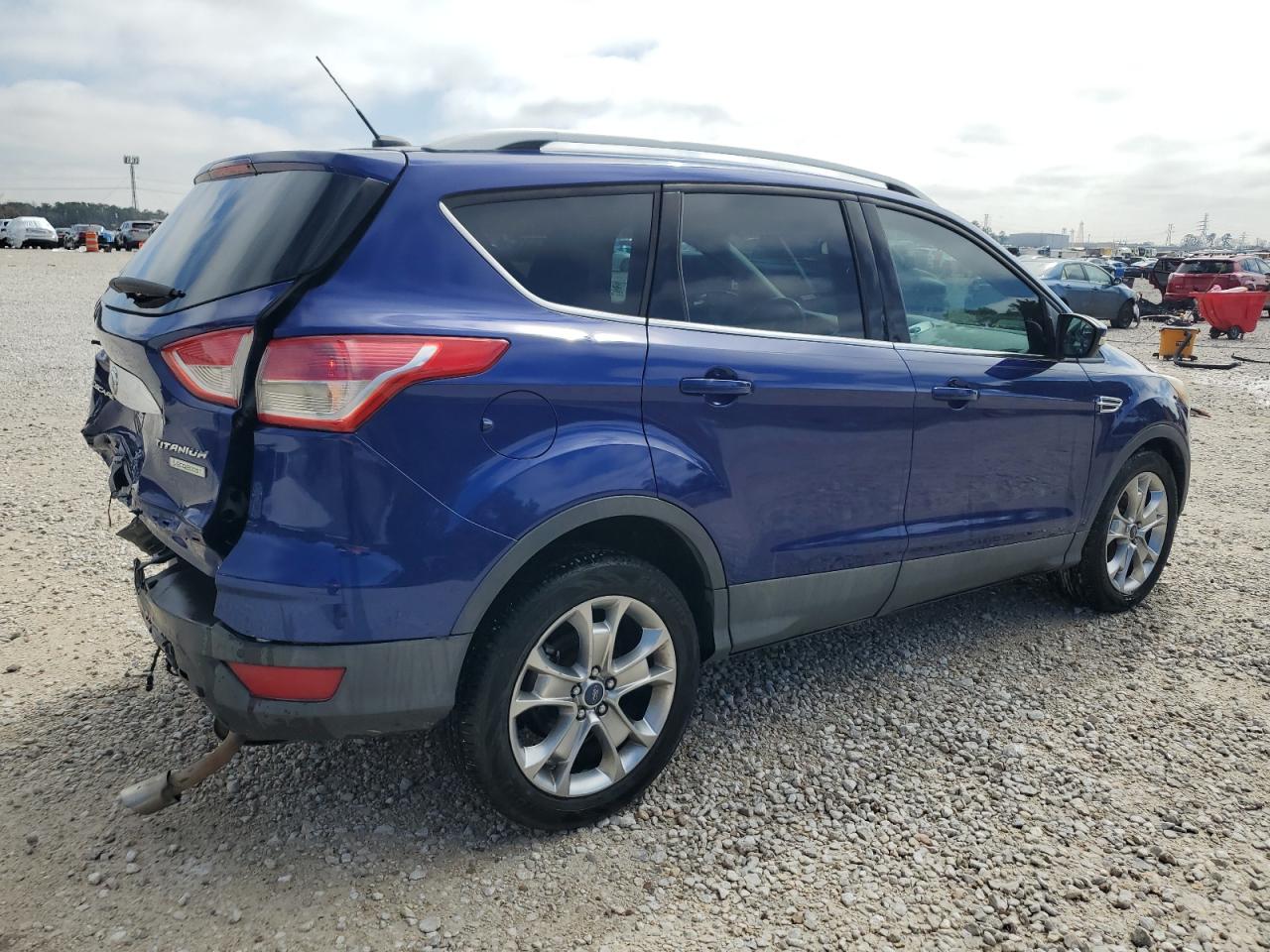 2014 Ford Escape VIN 1FMCU0J93EUE39087 Copart auction photo, rear end / minor dent/scratches damage thumbnail 3