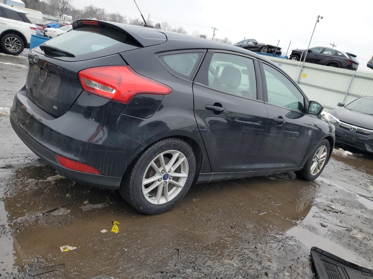 2017 Ford Focus VIN 1FADP3K29HL225269 Copart auction photo, side damage thumbnail 3