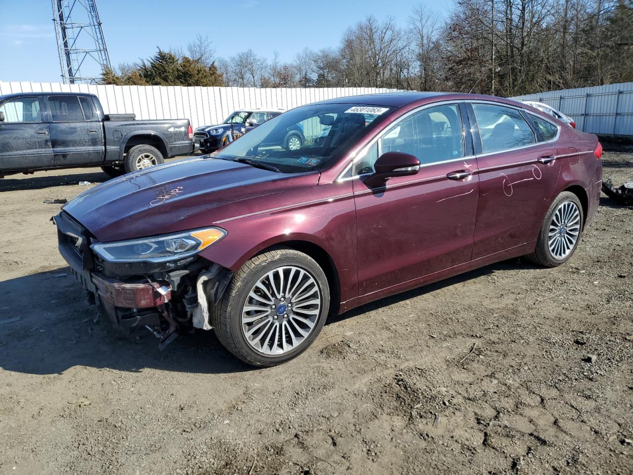 2017 Ford Fusion VIN 3FA6P0T92HR371548