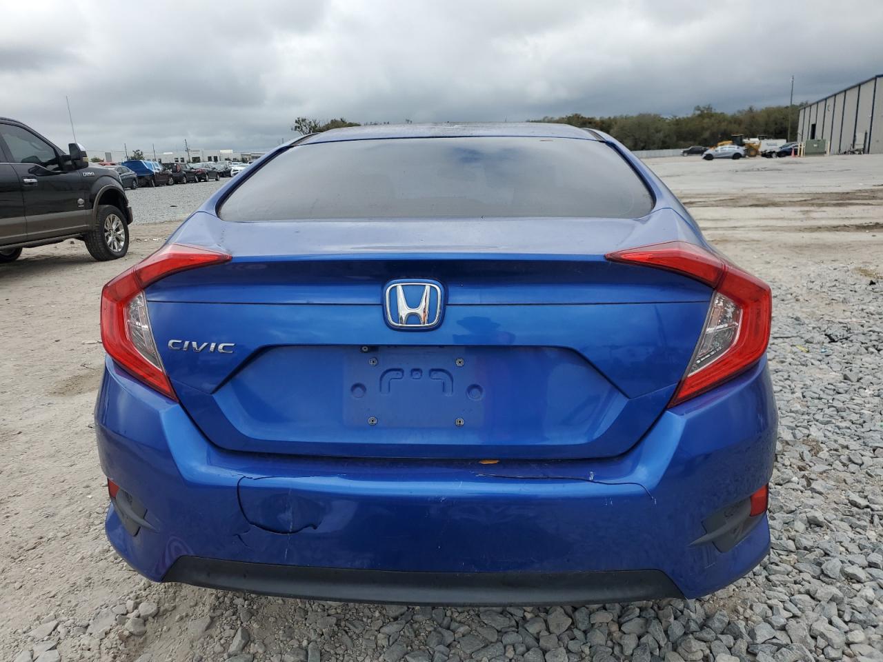 2018 Honda Civic VIN 2HGFC2F50JH594927 Copart auction photo, front end damage thumbnail 6