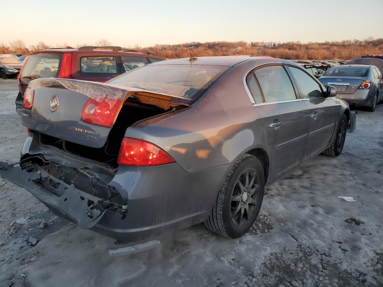 2006 Buick Lucerne VIN 1G4HD57246U231279 Copart auction photo, rear end / minor dent/scratches damage thumbnail 3