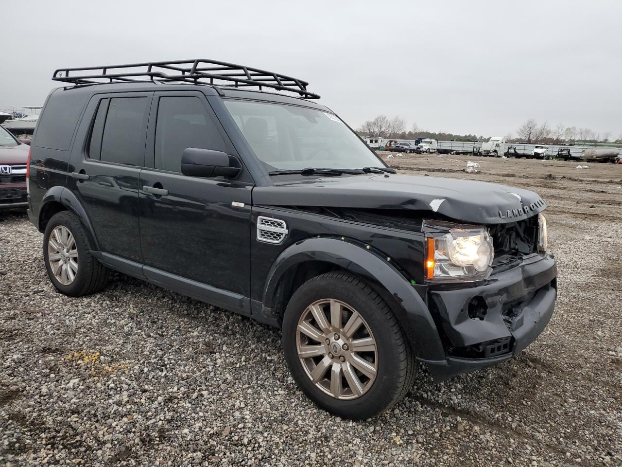 2013 Land Rover LR4 VIN SALAG2D43DA655738 Copart auction photo, front end / normal wear damage thumbnail 4
