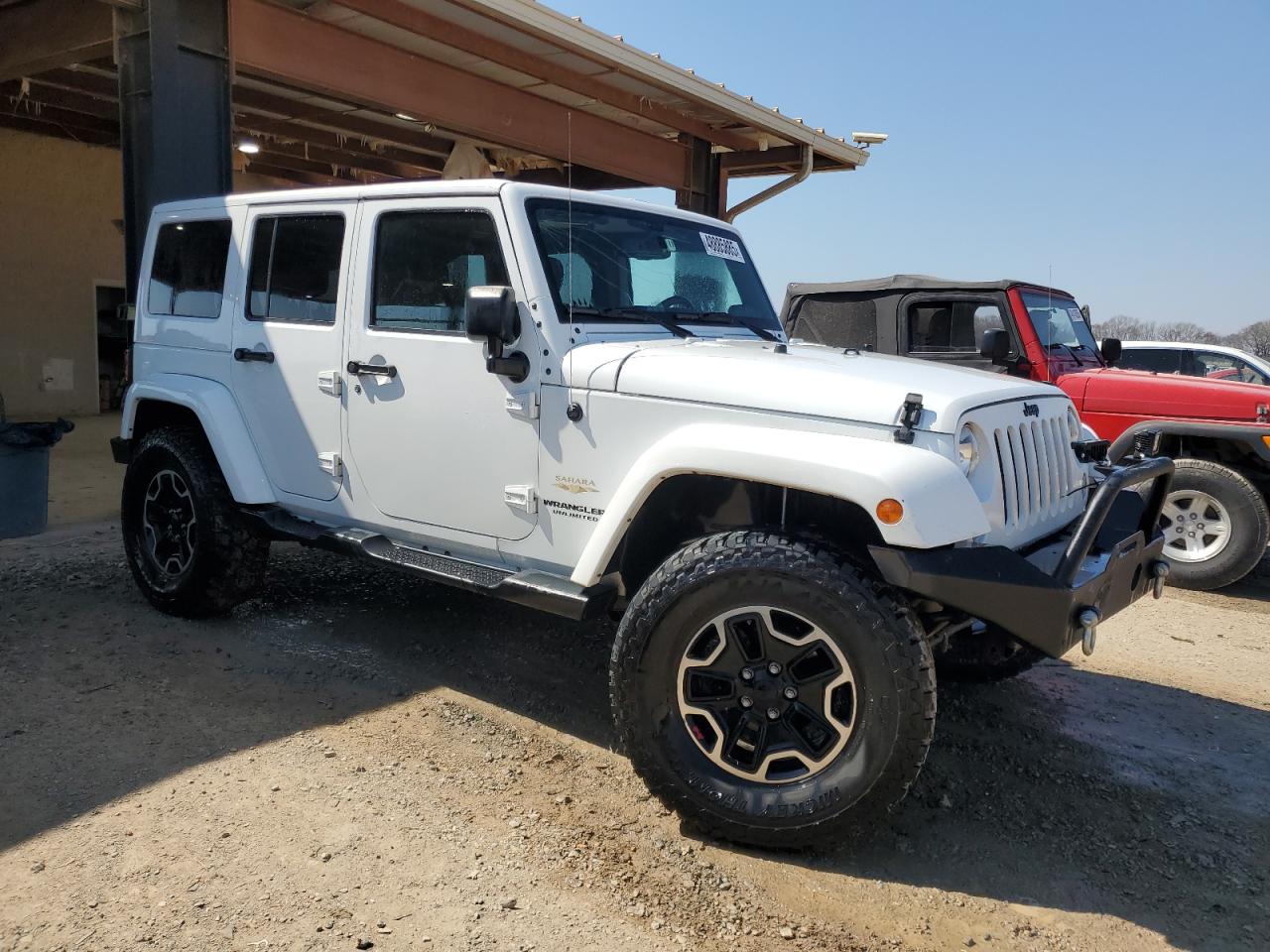 2015 Jeep Wrangler VIN 1C4BJWEG2FL561032 Copart auction photo, front end damage thumbnail 4