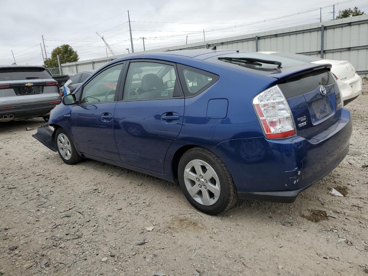 2008 Toyota Prius VIN JTDKB20U987722460 Copart auction photo, front end / side damage thumbnail 2