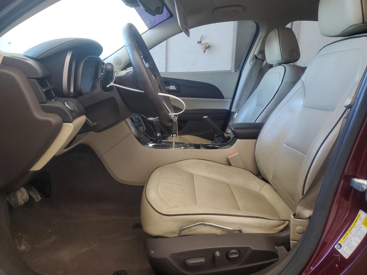 2015 Chevrolet Malibu VIN 1G11E5SX9FF145517 Copart auction photo, side / front end damage thumbnail 7