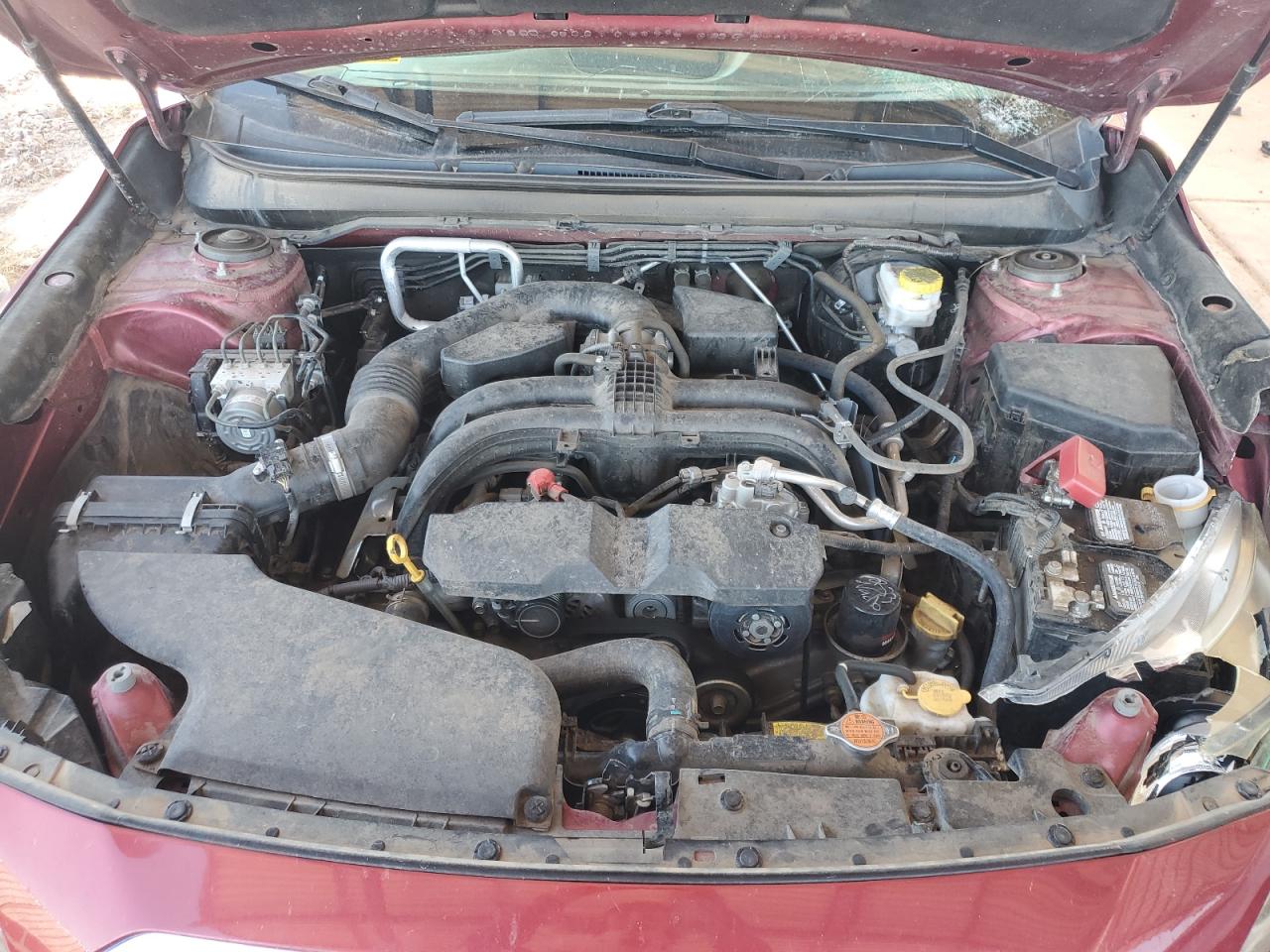 2018 Subaru Legacy VIN 4S3BNAF64J3045440 Copart auction photo, side / front end damage thumbnail 11