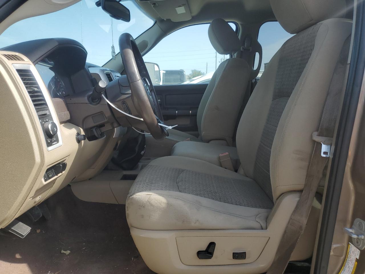 2010 Dodge RAM VIN 3D7UT2CL9AG147267 Copart auction photo, rear end / side damage thumbnail 7