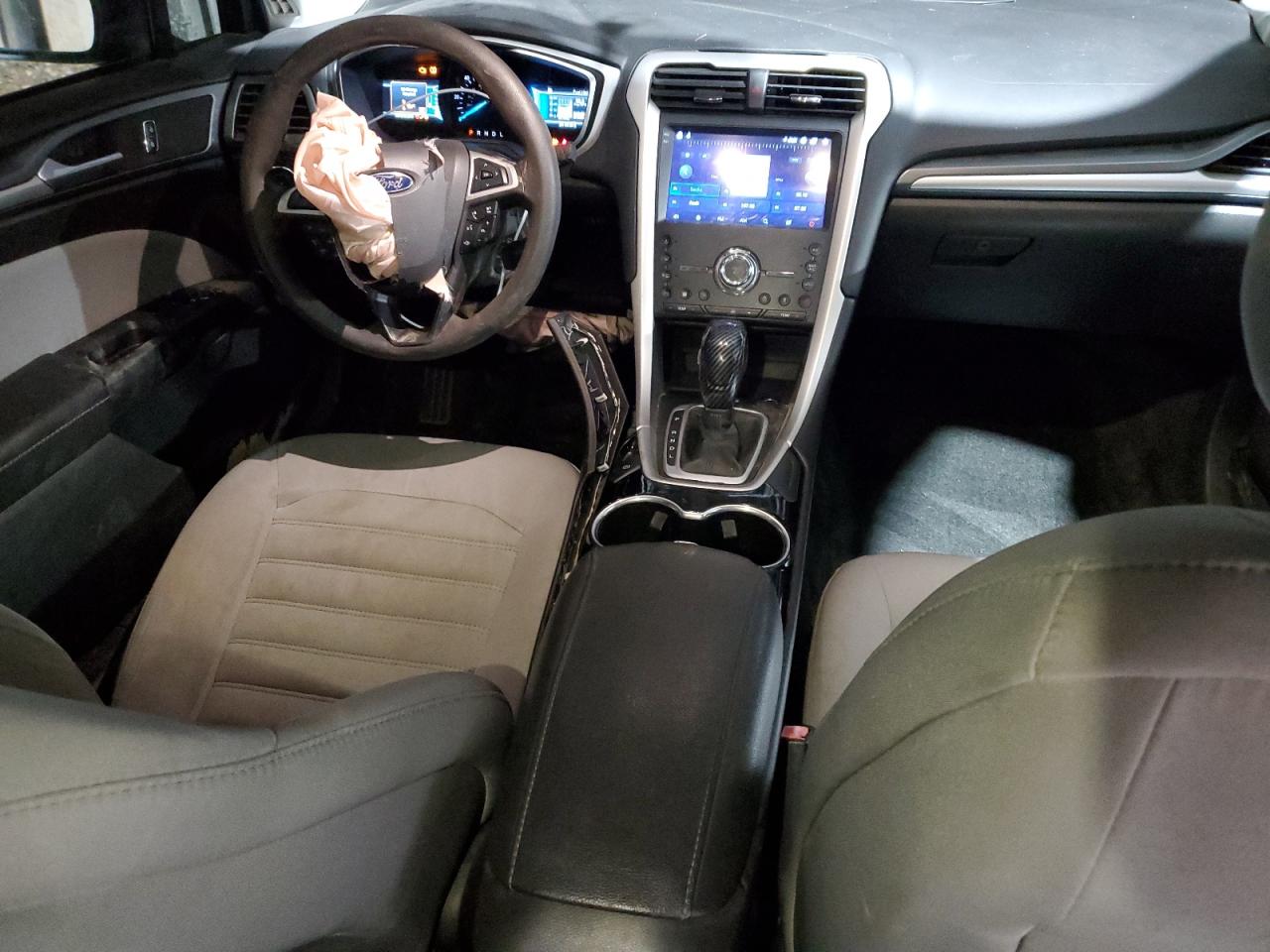 2015 Ford Fusion VIN 3FA6P0UU5FR249296 Copart auction photo, front end / rear end damage thumbnail 8
