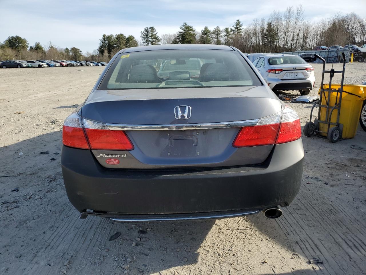 2014 Honda Accord VIN 1HGCR2F30EA005671 Copart auction photo, front end / side damage thumbnail 6