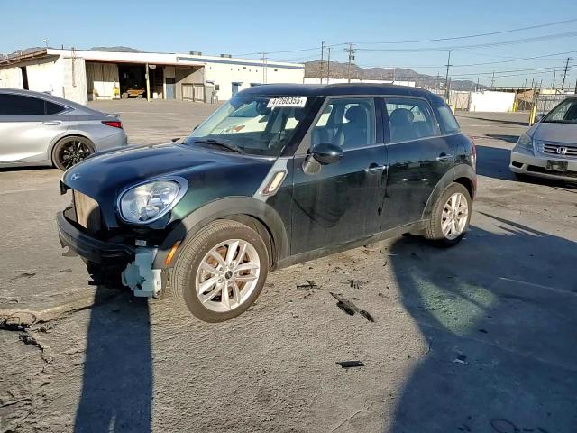 2014 MINI Cooper VIN WMWZC3C58EWT0126 Copart auction photo, front end damage thumbnail 11