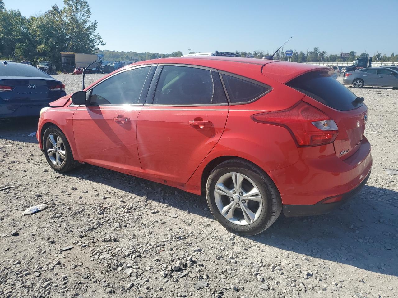 2013 Ford Focus VIN 1FADP3K29DL259299 Copart auction photo, front end damage thumbnail 2