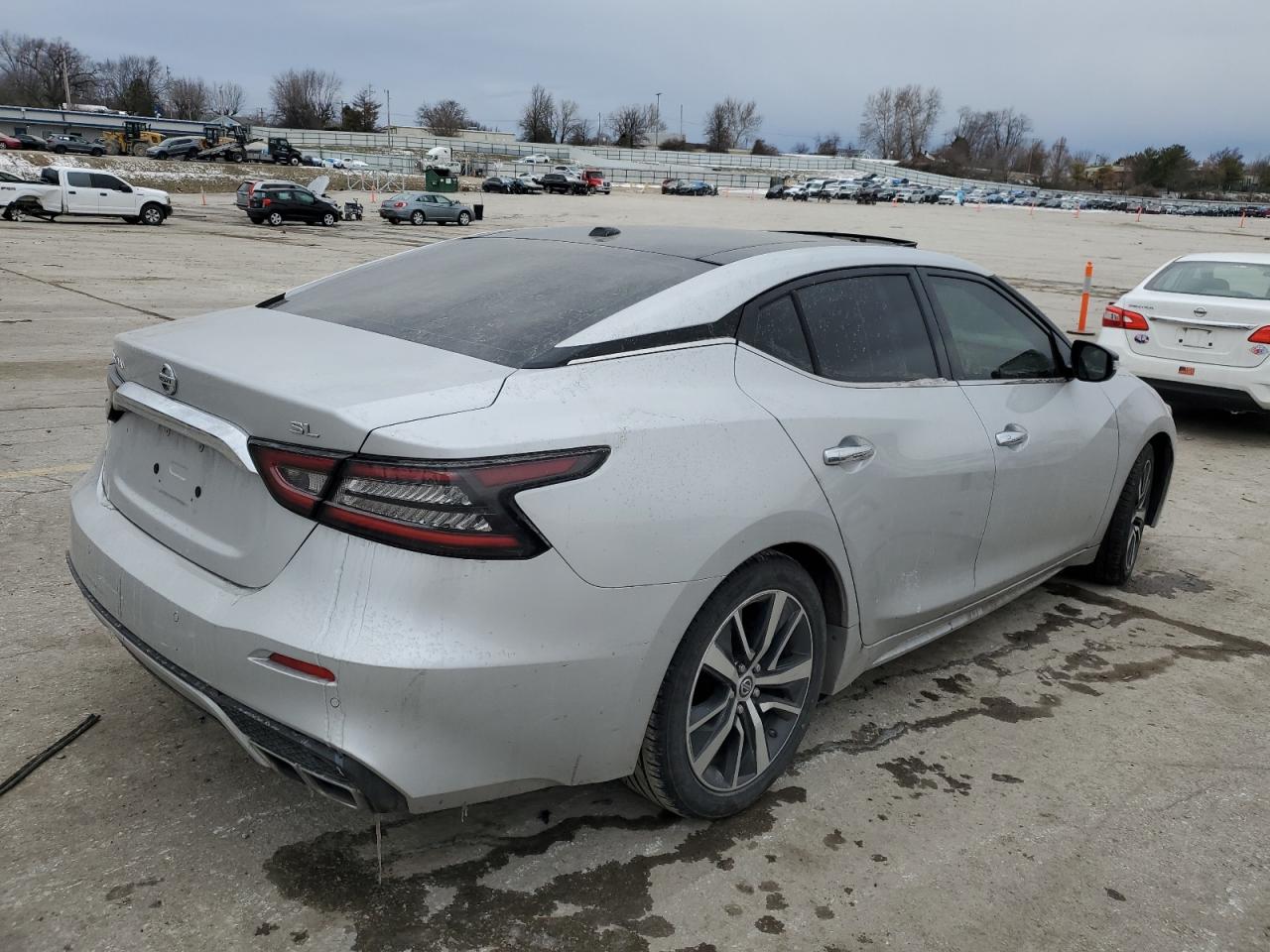2019 Nissan Maxima VIN 1N4AA6AV9KC362916 Copart auction photo, front end damage thumbnail 3