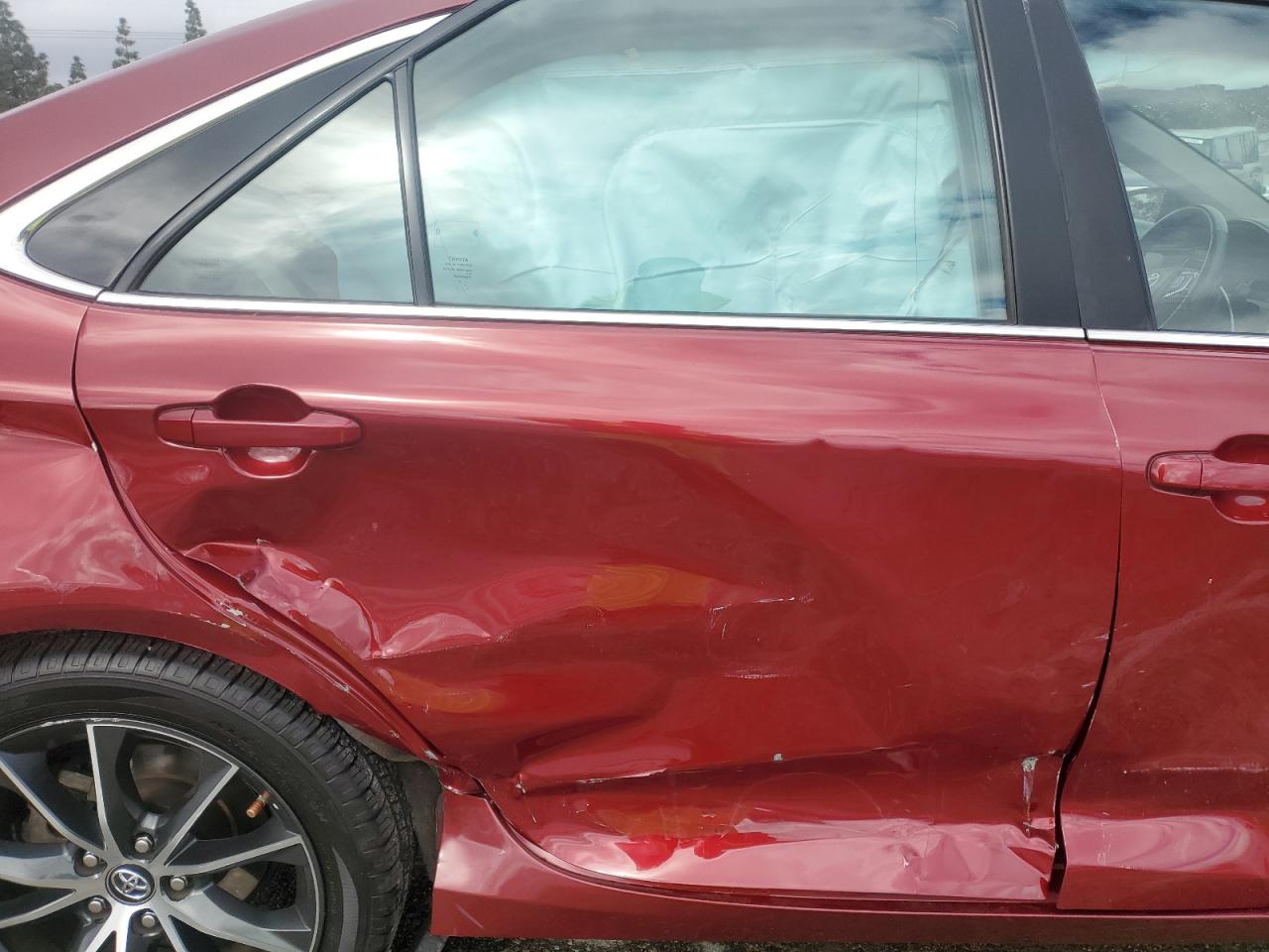 2017 Toyota Camry VIN 4T1BF1FK2HU800207 Copart auction photo, side damage thumbnail 10