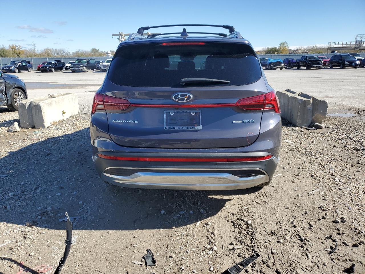 2022 Hyundai Santa Fe VIN KM8S5DA1XNU016842 Copart auction photo, front end damage thumbnail 6