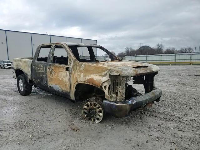 2022 Chevrolet Silverado VIN 2GC1YNE77N1238732 Copart auction photo, burn damage thumbnail 11