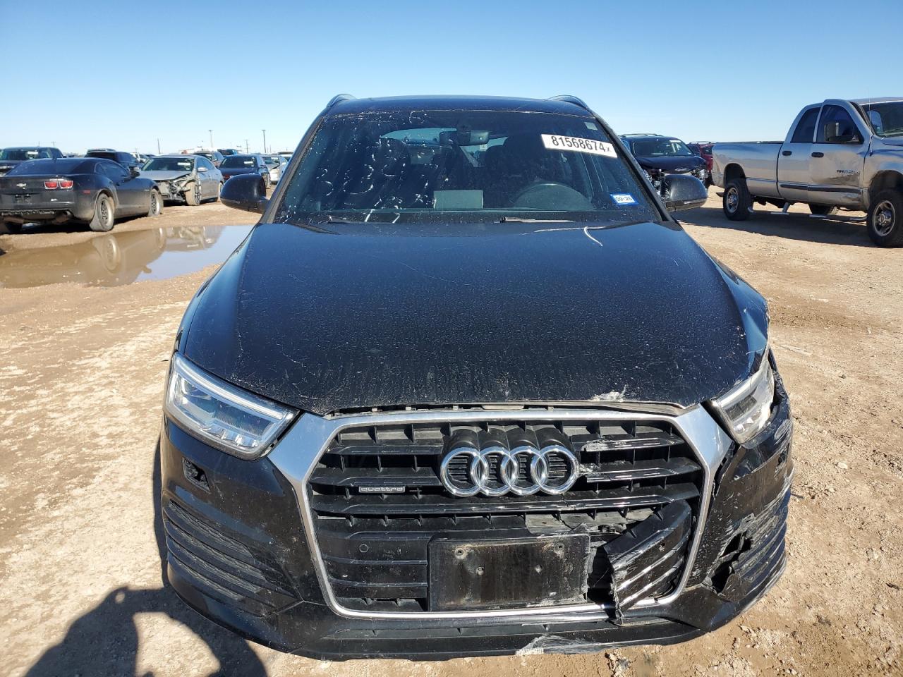 2016 Audi Q3 VIN WA1GFCFS7GR023847 Copart auction photo, front end / minor dent/scratches damage thumbnail 5